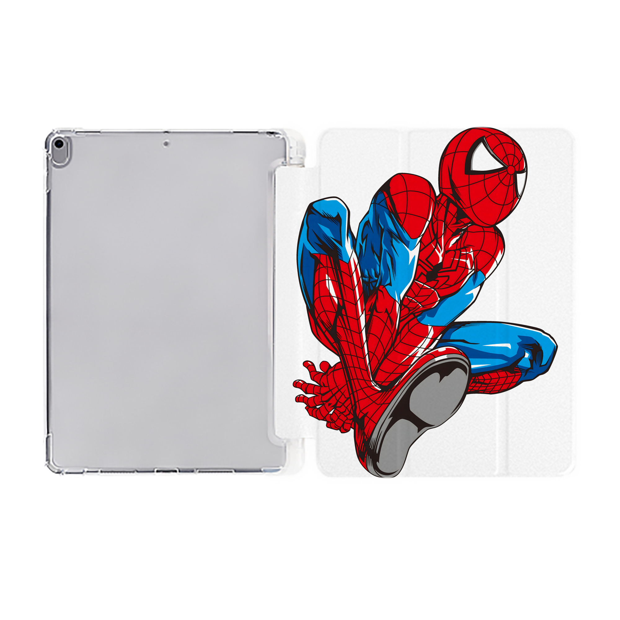 （画像用） アベンジャーズ The Avengers IPad ケース ペン収納付き 三つ折りスタンド PUレザー×シリコン 対応機種9.5/10.5/10.9インチ